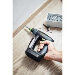 Perceuse-visseuse sans fil Festool CXS Li 2,6-Set 10.8 V 2.6 Ah en coffret avec 2 batteries