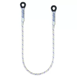 Longe de sécurité polyamide Levac 3617 diamètre 10.5mm 2 boucles 1m