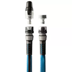 Tuyau d'arrosage Fitt Force bleu équipé Diamètre 12.5 mm 30m