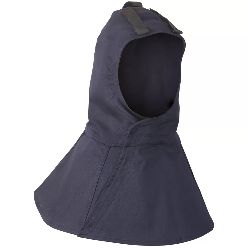 Cagoule de protection en tissu retardateur de flamme 350 g/m² coloris bleu