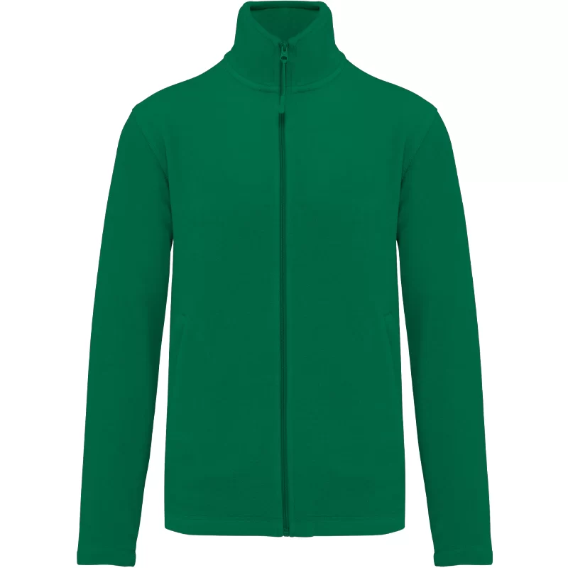 Veste micropolaire zippée Falco 2 poches zipées Kelly Green