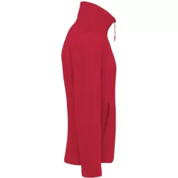 Veste micropolaire zippée Falco 2 poches zipées Rouge