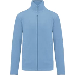 Veste micropolaire zippée Falco 2 poches zipées Sky Blue