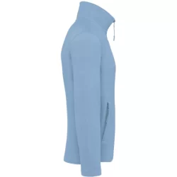 Veste micropolaire zippée Falco 2 poches zipées Sky Blue