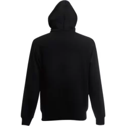 Sweat-shirt homme zippé capuche SC361C noir