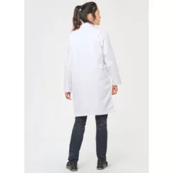 Blouse de travail unisexe blanche