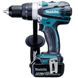 Perceuse visseuse LXT 18 V Makita DDF458RTJ - 2 batteries Li-Ion 5 Ah + chargeur + coffret MakPac