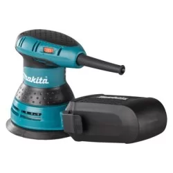 Ponceuse excentrique 300W Makita BO5031J diamètre 125 mm en coffret Makpac