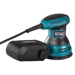 Ponceuse excentrique 300W Makita BO5031J diamètre 125 mm en coffret Makpac