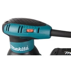 Ponceuse excentrique 300W Makita BO5031J diamètre 125 mm en coffret Makpac