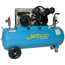 Compresseur Lacme Jetco 100 litres monophasé pression 8 bars débit d'air restitué 11.5 m3/h