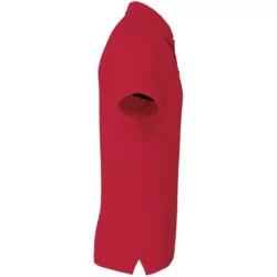 Polo Homme manches courtes 100% coton rouge