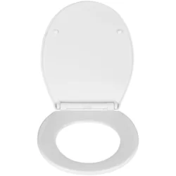 Abattant WC Kos Easy Close en thermoplast blanc