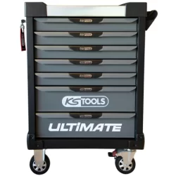 Servante Ultimate KS Tools gris/noir 7 tiroirs avec 158 pièces