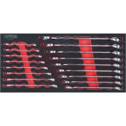 Servante Ultimate KS Tools gris/noir 7 tiroirs avec 158 pièces