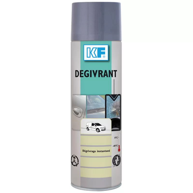 Aérosol dégivrant KF pour toutes surfaces givrées - 650 ml