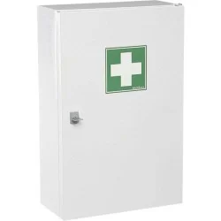 Armoire à pharmacie murale Rossignol 1 porte avec clé 455x310x145mm