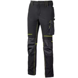 Pantalon noir Atom