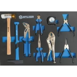 Servante d'atelier Stilker 5 tiroirs et 152 outils