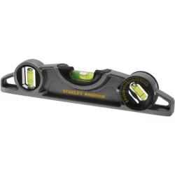 Niveau à bulle Stanley Torpedo Fatmax Pro magnétique 3 fioles 25 cm