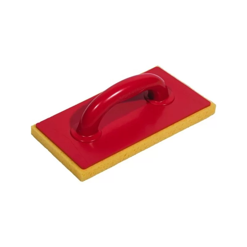 Taloche éponge fine sur plateau plastique Taliaplast 28 x 14 cm épaisseur 2 cm