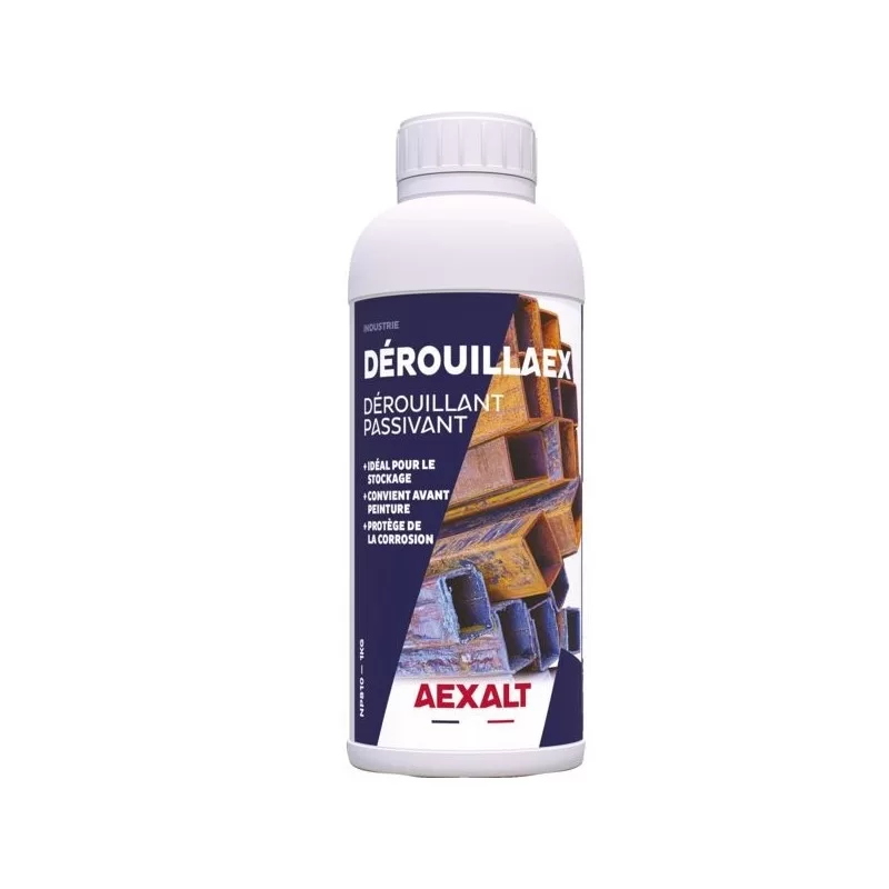 Dérouillant passivant pour métal avant peinture D-Rouillaex Aexalt bidon de 1 litre