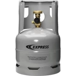 Bouteille de chantier vide remplissable 1.6kg propane et butane