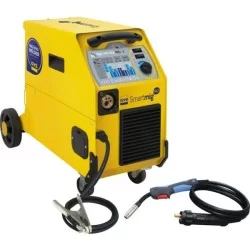 Poste soudure smartmig 162 230 V 160 A procédé MIG MAG et no gaz avec câble de masse et torche euro 2.2 m