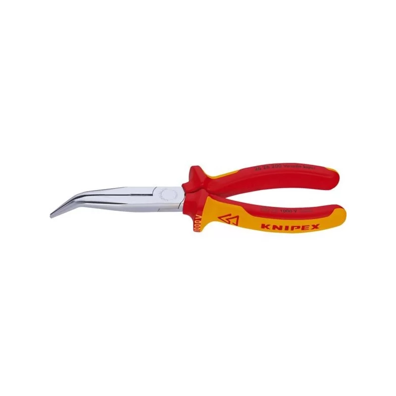 Pince coupante latérale bec biseauté cigogne 40° - Knipex - 200 mm - Isolée 1000V