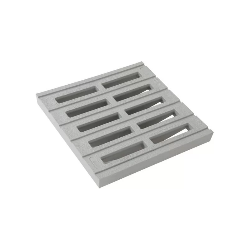 Grille pour collecte des eaux de ruissellement Nicoll 250 x 250 mm