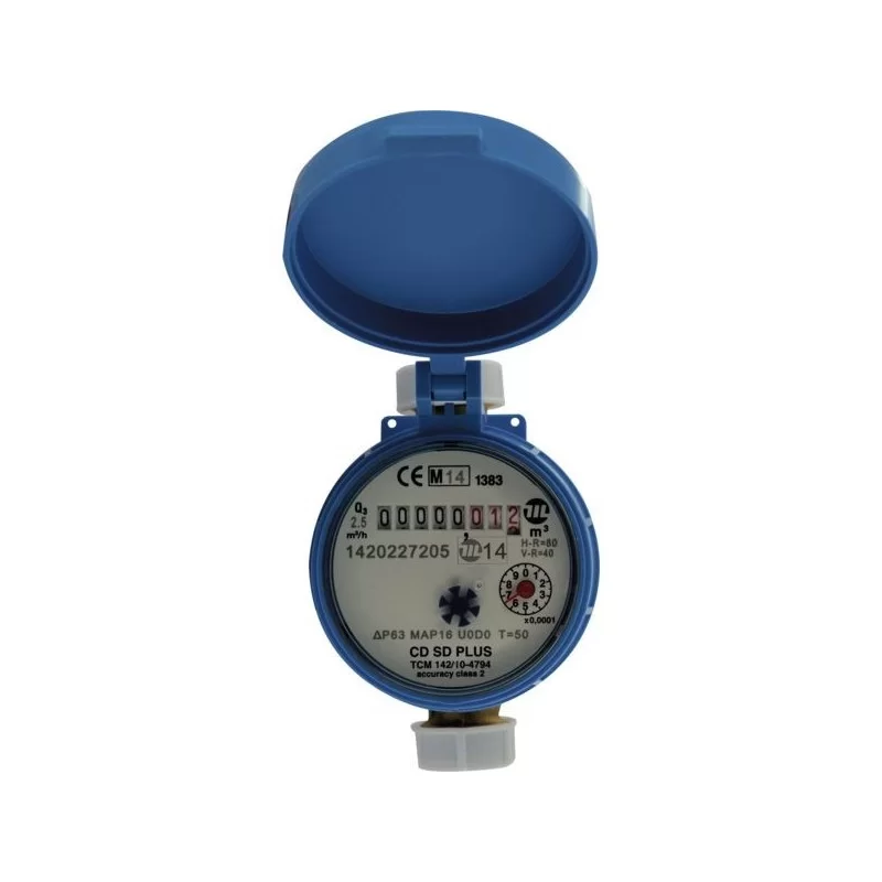 COMPTEUR EAU DIV.FROID L.110 DM3/4