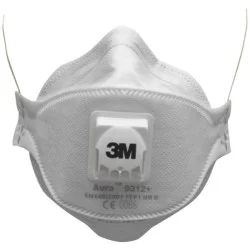 Masque anti-poussière 3M Aura FFP2 série 9322+ - Boîte de 10