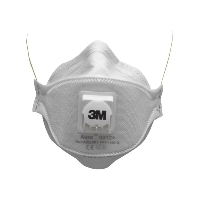 Masque anti-poussière 3M Aura FFP2 série 9322+ - Boîte de 10