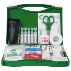 Trousse de premiers secours ASEP Artisan malette en polypro vert