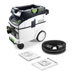 Aspirateur Festool Cleantec CTL 36 E AC-LHS avec cuve de 36 litres