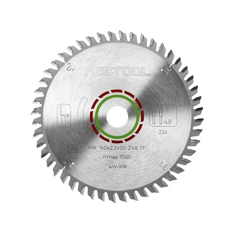 Lame scie circulaire spéciale Diamètre 160 Alésage 20 Epaisseur 2.2 TF48 sols laminés