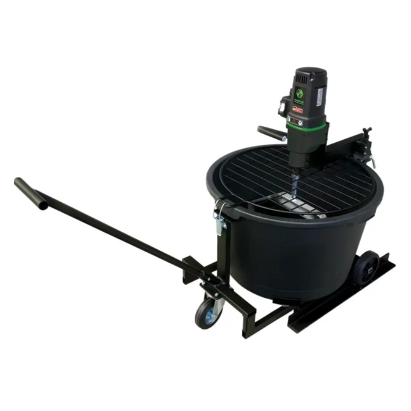 Station de malaxage mobile Eibenstock Automix90 230 V grande capacité 90 L ou 80 kg