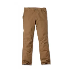 Pantalon de travail homme Duck Double Front stretch Marron