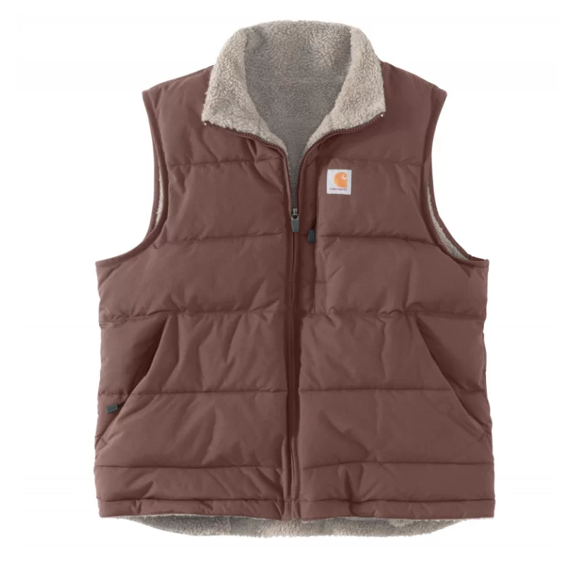 Gilet sans manche femme Montana zippé déperlant et anti-vent Nutmeg