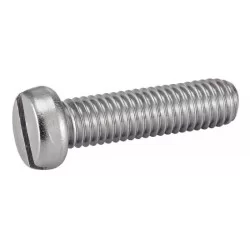 Vis à tête cylindrique à fente Acton inox A2 M3x35 mm boite de 200 pieces