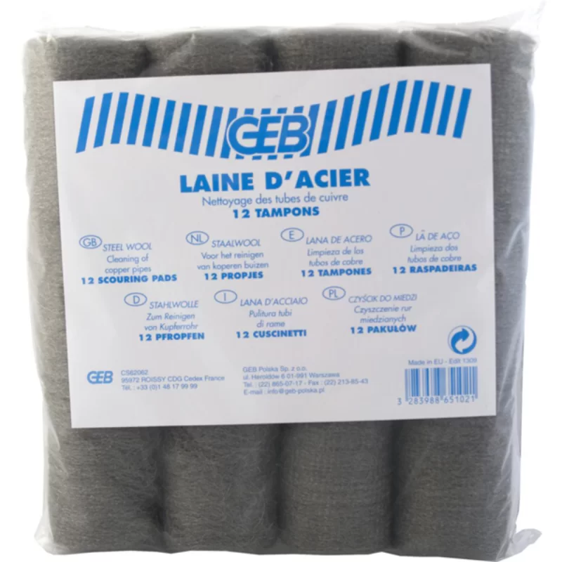 LAINE ACIER TAMPON ABRASIF (12)