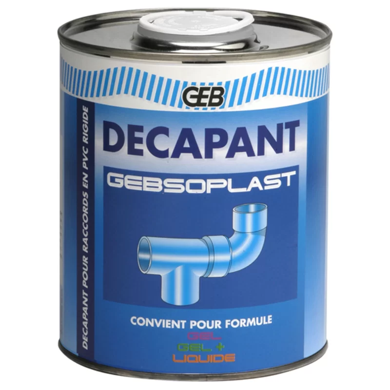 Décapant Gebsoplast pour PVC bidon 1 litre